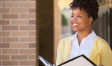 Single-Family Rentals Re-emerge Post-Recession a female renter