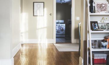 High Opportunity Neighborhoods Can Improve Health A door inside a home