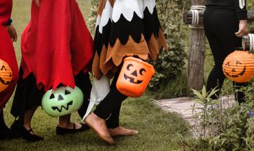 Halloween trick or treaters