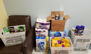 Agency Staff Collects Food, Emergency Items for #NCforPuertoRico Supplies collected