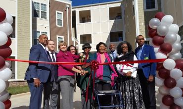 Grand Opening Held for Stevenson Apartments in Charlotte ribbon cutting ceremony