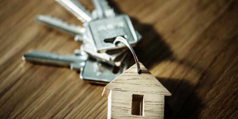 Veteran Homelessness Continues to Decline in North Carolina, Nationally keys on a house shaped keychain