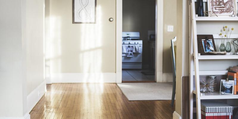 High Opportunity Neighborhoods Can Improve Health A door inside a home