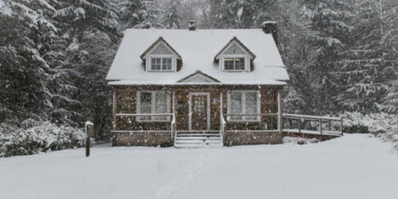 Winterize Your Home A house covered in snow