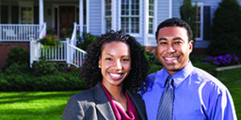Home Equity 101 Couple in front of home